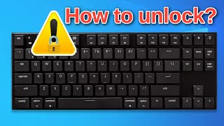 Keyboard Lock - How to Unlock on PC or Laptop | Quick and Easy Guide