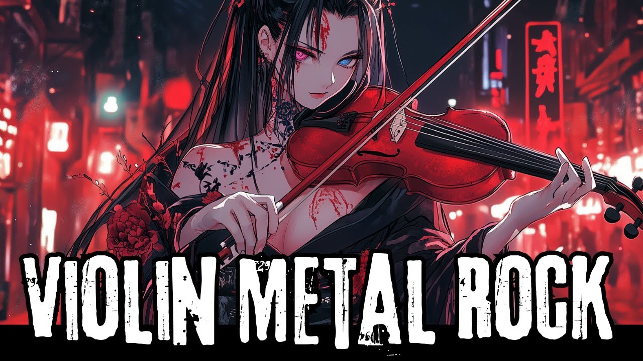 Violin Metal Rock ☯︎ Energize Your Day – Ultimate BGM for Drive & Work