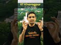 IIT Kharagpur Review In 1 Min Inside IIT Kharagpur Arvind Kalia Sir Shorts Jee Iitkharagpur