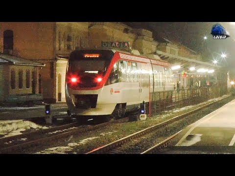 Trenurile Serii în Gara Oradea 🚆🚄 Evening Trains in Oradea Train Station - 28 January 2022