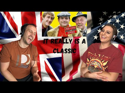 British Husband Shows American Wife Only Fools & Horses (my favorite bits) 10,000 SUBSCRIBER SPECIAL