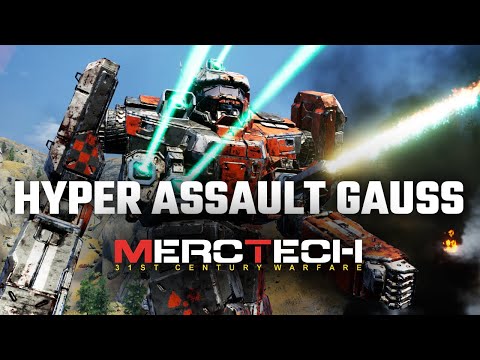 I found a Hyper Assault Gauss Rifle!!! - Mechwarrior 5: Mercenaries MercTech Episode 45
