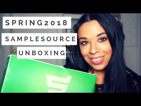 Samplesource Spring 2018 Unboxing
