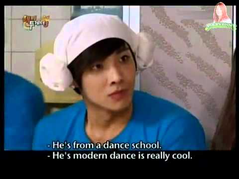 [HQ] [ENG] 2AM Jokwon, MBLAQ Joon, INFINITE Sungjong Dance Hyuna's Bubble Pop + Joon's Ripped Pants