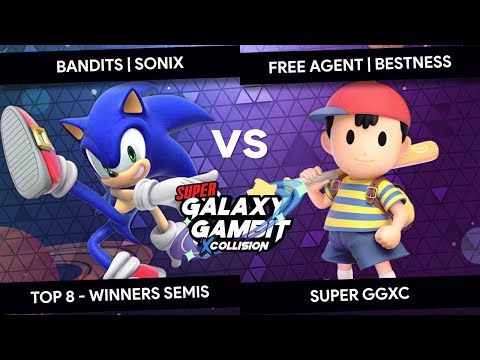 Super GGxC - Bandits Sonix (Sonic) vs Free Agent BestNess (Ness) - Top 8 - Winners Semis
