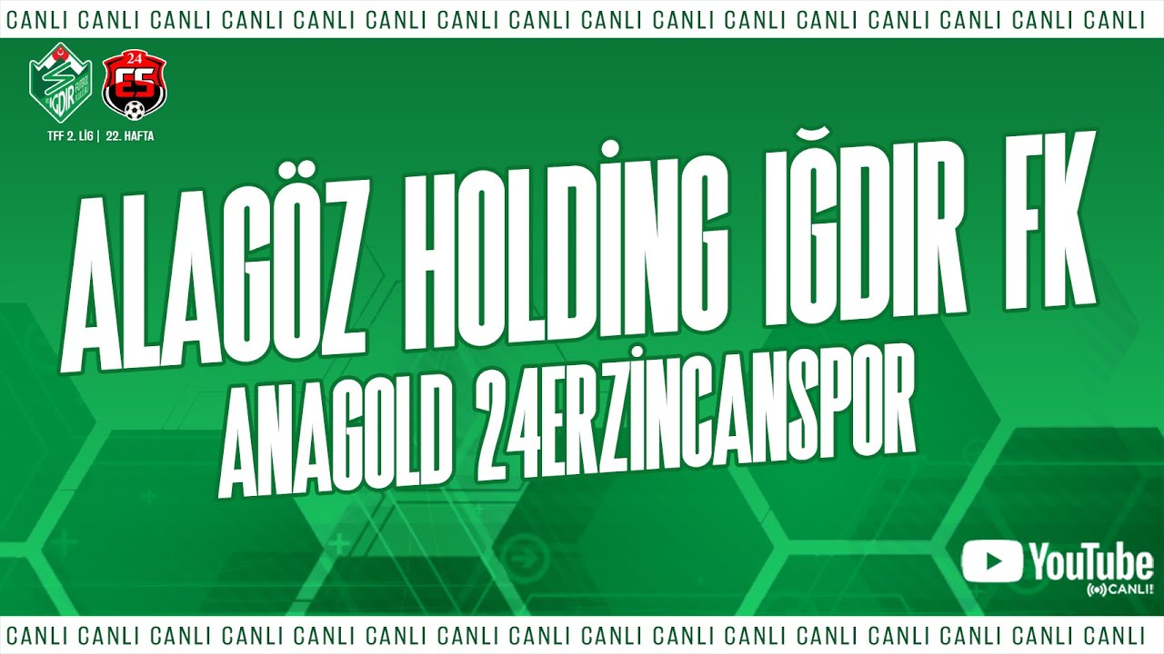 Iğdır FK - 24 Erzincanspor maçı kesintisiz canlı izle