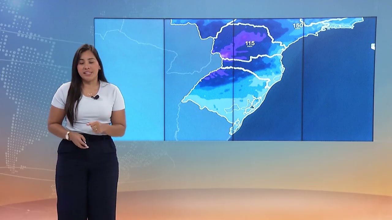 Quarta-feira começa com chuva forte e retorno dos temporais em áreas do Sul  | 21/10/2026