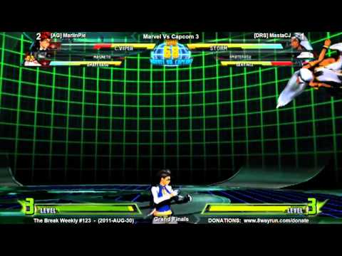 The Break Weekly #123 - MvC3 GF - [AG] MarlinPie VS [DRS] MastaCJ