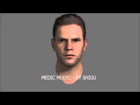 MGS5 GZ - Medic's GZ Face Model Extracted
