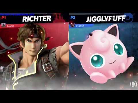 Fakhri (Richter) vs EvilHidi (Jiggs) | SUPER SMASH BROS ULTIMATE