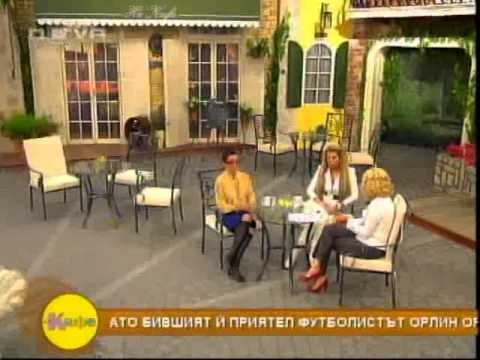 Katrin Vacheva in tv -show " Na Kafe"  with Gala - newtv(1 part)