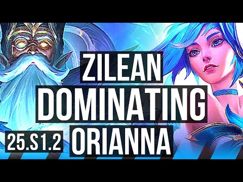 ZILEAN vs ORIANNA (MID) | 6/1/8, Dominating | NA Challenger | 25.S1.2