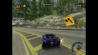 sports car  vs police unique fight