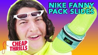 D.I.Y. Nike Benassi &quot;Fanny Pack&quot; Slides | Cheap Thrills