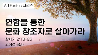 연합을 통한 문화 창조자로 살아가라