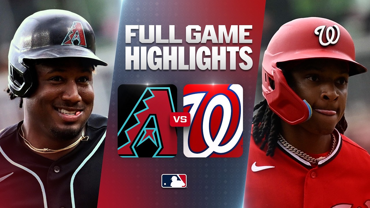 7월27일 애리조나 워싱턴 MLB 하이라이트