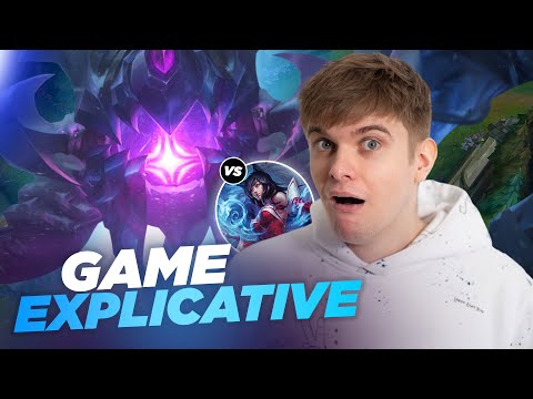 RHOBALAS : SOLOQ SMURF | GAME EXPLICATIVE VS AHRI | LOL FR