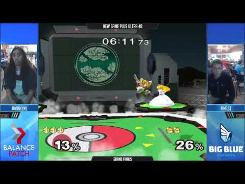 NGPU 40 SSBM - DBJ | Joyboy [W] (Fox) vs. rime  [L] (Peach) - Melee GF
