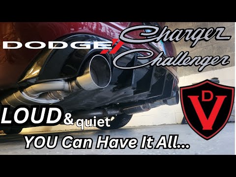 I Switched to Valvetronic Exhaust on My Dodge Charger and It's a GAME CHANGER