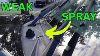 Sprayer Nozzle Repair and Replacement - Windshield Washer