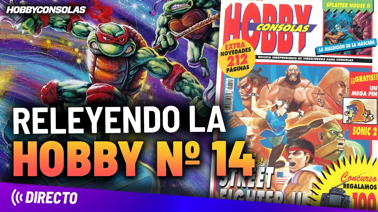 La Hobby Consolas nº 14: Street Fighter 2, Turtles in Time, Sonic 2 ¿y el nacimiento del tío Bruno?