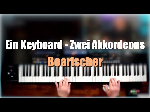 Pa1000/4X/5X - "Boarischer" - Ein Keyboard - Zwei Akkordeons # 1042