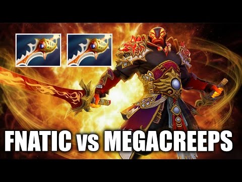 Fnatic vs MEGACREEPS Mushi 2x Rapiers Best Game Ti6 SEA SEMI FINAL Dota 2