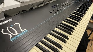 Video thumbnail for Ensoniq SQ2 / SQ1 plus sound and sequencer demo by Paweł Mikołajczyk