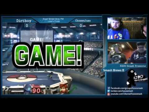 TheChosenJuan Roy Vs  Dirtboy Squirtle Super Smash Brews II