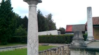 preview picture of video 'Antike römische Bad-Ruine in Lauingen/Bayern'