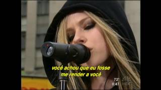 Avril Lavigne - Don&#39;t Tell Me (Live Rockefeller Plaza NY 2004) (Legendado)