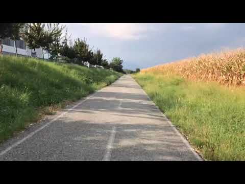 Time - Lapse pista ciclabile Bricherasio - Barge
