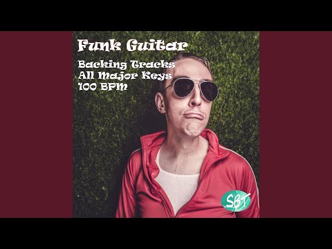 Funk Guitar Backing Track in Gb Major 100 BPM, Vol. 1