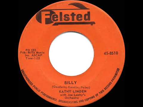 1958 HITS ARCHIVE: Billy - Kathy Linden