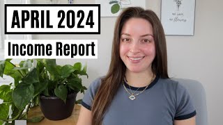 April 2024 Income Report | YouTube, Etsy, Credit Cards, Tax Refunds and Business Expenses