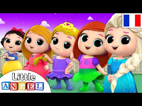 Les Princesses Préférées de Léa - Elsa & Blanche-Neige - Comptines Little Angel Français