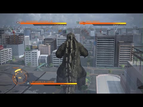 GODZILLA PS4: VS Mode - Godzilla 1964 vs Burning Godzilla vs Anguirus