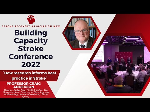 'How research informs best practice in Stroke' - Professor Craig Anderson