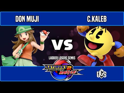 Saturday Stadium 2 - Ladder Losers Semis - Don Muji(Pokemon Trainer) Vs. C.Kaleb(Pac-Man)