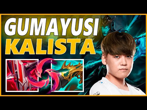 ⚡GUMAYUSI KALISTA ADC GAMEPLAY⚡SEASON 12 LEAGUE OF LEGENDS