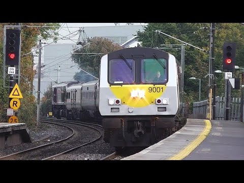 NIR 201 Class Locomotive 8209 + Enterprise Train - Howth Junction, Dublin