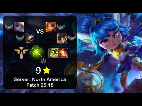 Poppy Support + Kog'Maw vs Leona + Ziggs - NA Challenger - Patch 25.18