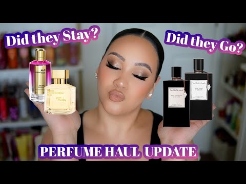 PEFUME HAUL UPDATE! 🛍 | DID THEY STAY OR DID THEY GO? | AMY GLAM 🦋