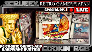 Live PC Engine Games and Hardware Hunting Retro Game Hunts of Japan SE1