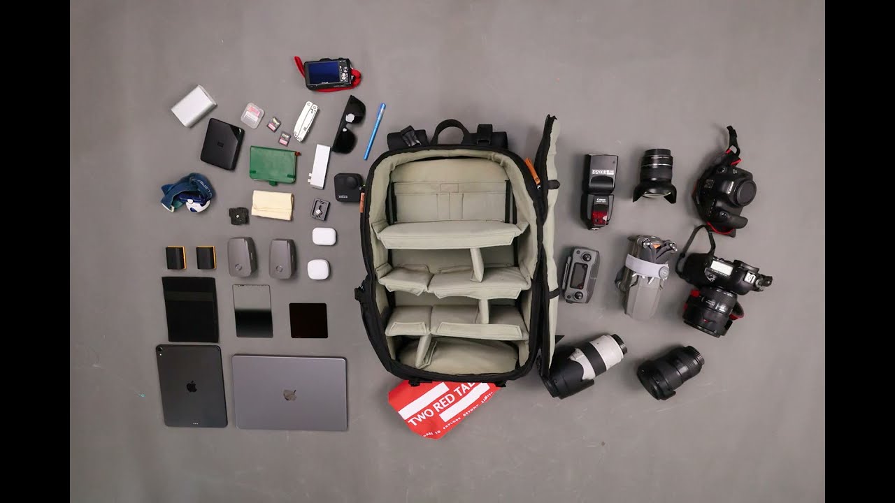 TRT Camera Bag — stop motion packing video