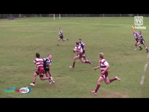 2016 NHRU Round 8 Premier 2 Highlights - University v Nelsons Bay Gropers