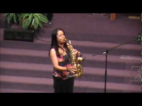 Praise and Worship on Sax at the Women's Conference of Garland (Mt Hebron Church)