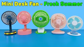 Mini Fan - Strong Wind Fresh Summer Rechargeable H