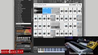 Video thumbnail for Boom and Bap: Soniccouture Konkrete 3 drum library for Kontakt by SoundsAndGear