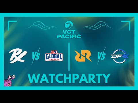 PRX vs GE & RRQ vs DFM | VCT Pacific Kickoff #VCTWatchparty | !patreon !socials